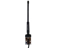 Antena VHF Pacific Aerials P9756 0,20 m, 1 dB, negra - con cable de 20 m