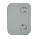 Escotilha de Inspecção Industrial 270x370mm Nuova Rade Cinza 2