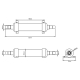 Nuova Rade Bio-Carbon filter for Tanks, Ø16-19mm 2