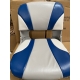 Luxe Boat Seat 50X46X48 cm White/Blue 2