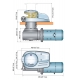 Ankerwinde Quick Duke DK6 · 3000 W · 24V · links · mit Spill 2